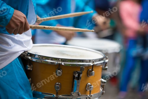 Preview: Drummer performing for the carnival opening of Salta, Argentina