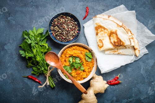 Preview: Traditional Indian lentils Dal