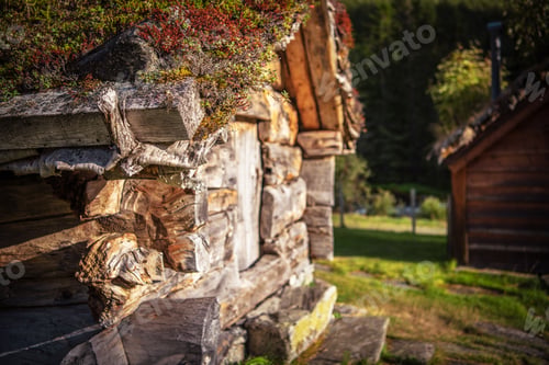 Preview: Aged Mountain Cabin