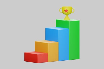 Preview: Progress chart with victory cup