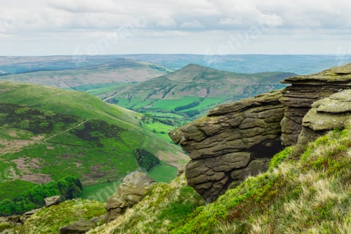 Preview: View on the Hills near Edale, Peak District National Park, UK