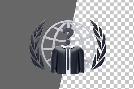 Preview: Anonymous 3D Icon