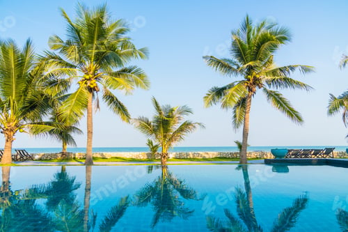 Preview: Outdoor swimming pool in hotel and resort