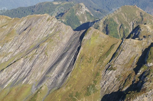 Preview: Mountain landscape. View of the valley from the top of the mountain