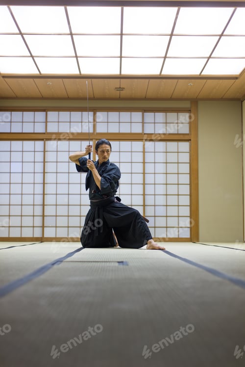 Preview: Samurai training in a traditional dojo in Tokyo