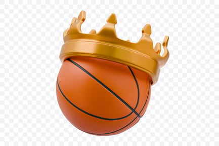 Preview: 3D King Basketball Crown