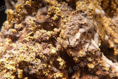 Preview: wire gold mineral sample