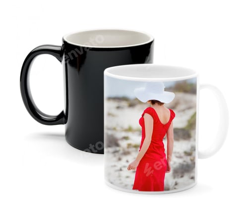 Preview: Mug chameleon with pesonal print