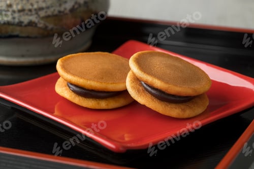Preview: Japanese Dorayaki close up