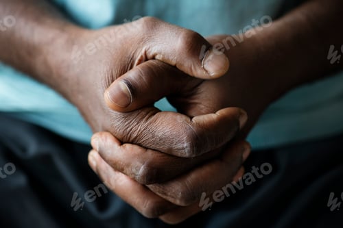 Preview: Closeup of black hands