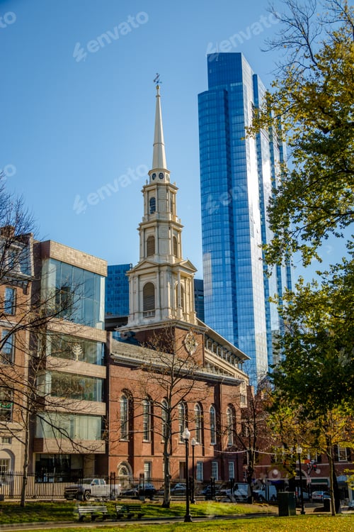 Vista previa: Park Street Church - Boston, Massachusetts, USA