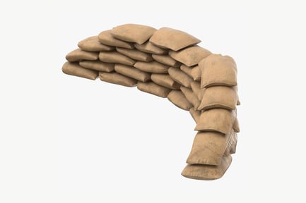 Preview: Reinforced Sandbag Defensive Emplacement