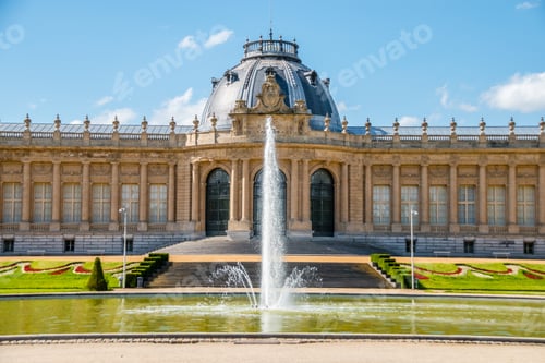 Preview: Panoramic shot of The Royal Museum for Central Africa, Tervuren, Belgium
