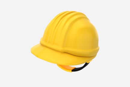 Preview: Safety Helmet 3D Illustration