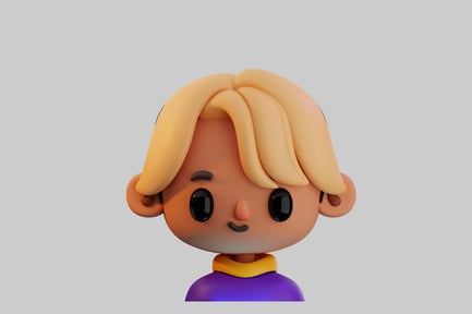 Preview: Toon boy with blonde hair
