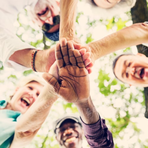 Preview: Group Of Senior Retirement Exercising Togetherness Concept