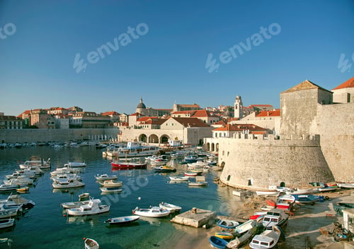 Preview: view of dubrovnik in croatia