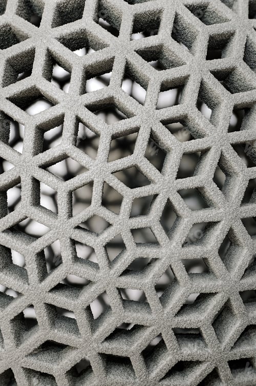 Preview: Openwork three-dimensional lattice