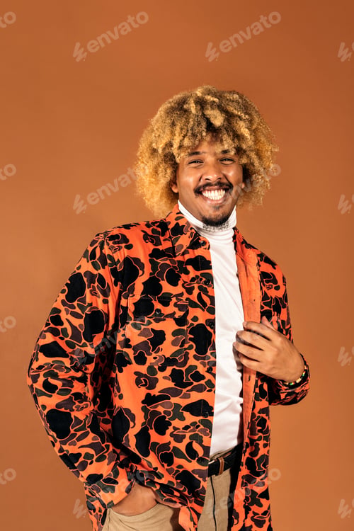 Preview: Cool Afro Man Portrait