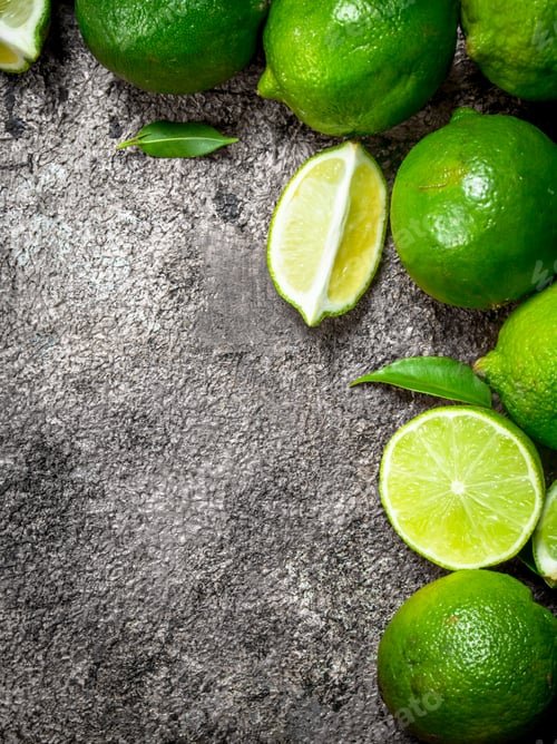Preview: Ripe juicy lime.