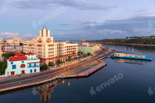 Preview: Havana, Cuba Cityscape from the Port
