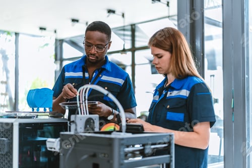 Preview: Engineer Selecting Colors for 3D Printed Products
