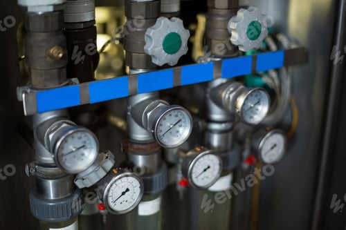 Preview: Close-up of pressure gauge