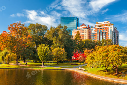 Preview: Boston, Massachusetts, USA During Autumn