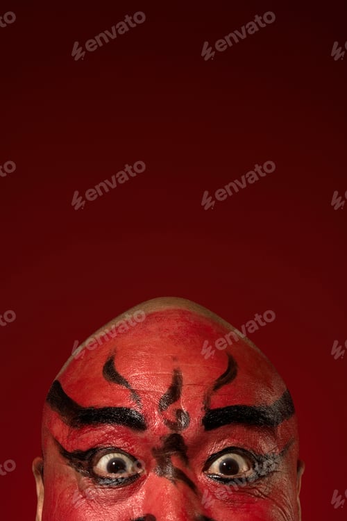 Preview: An Actor Portrays Guang Gong, Ancient Chinese General in Beijing Opera Costume