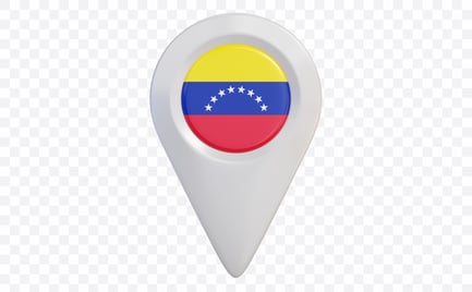 Preview: Venezuela Location Pin