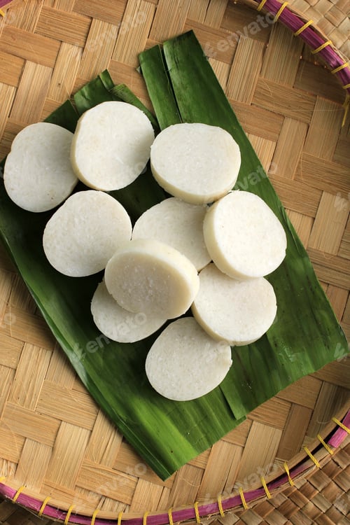 Preview: Ulen ketan, Indonesian Traditional food, Made from Sticky Rice and coconut