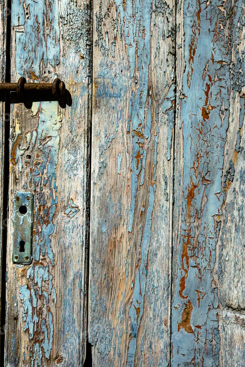 Preview: Old wooden door texture with aged surface details