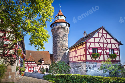 Preview: Nuremberg Castle In Nuremberg, Germany.