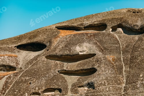 Preview: Meteora limestone rocks, Greece