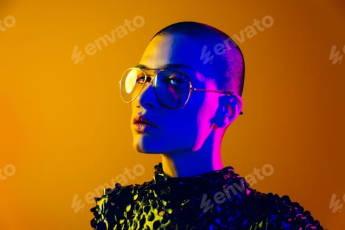 Preview: Beautiful woman with stylish clothes