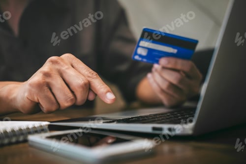 Preview: credit card, paying, purchase, using