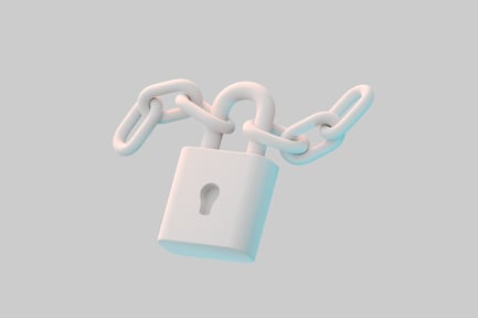 Preview: Chained padlock safety concept