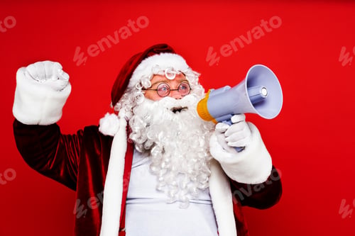 Preview: Funny Santa Claus portrait