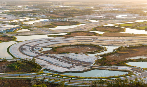 Preview: Development of residential housing in American suburbs.