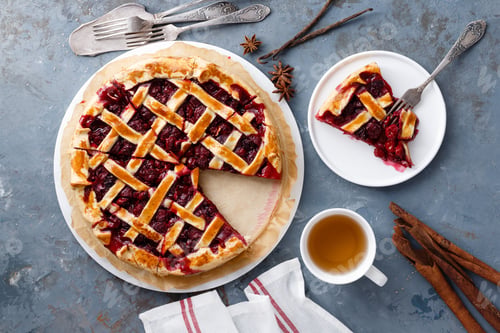 Preview: American cherry pie