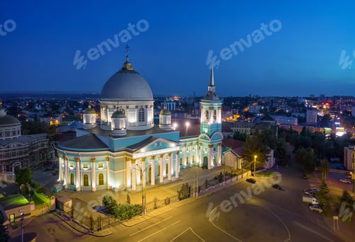 Preview: Aerial view of Znamensky Cathedral in Kursk