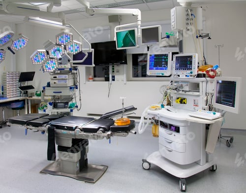 Preview: Modern well equipped operating theatre in a new hospital.