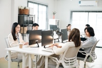 Preview: Professional Marketing Team, Diverse Colleagues and Businesswoman Collaborate Meeting