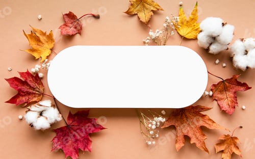 Preview: Beautiful and romantic autumn composition