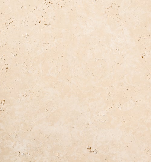 Textured Travertine Surface Background in Beige Tones