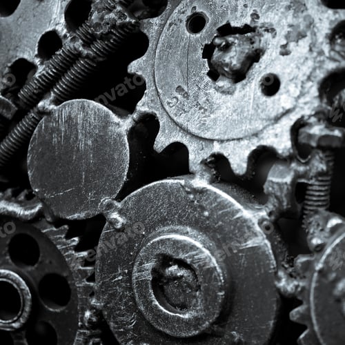 Preview: Nuts And Bolts Texture For Background