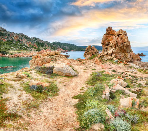Preview: Gorgeous view of popular travel destination Costa Paradiso.