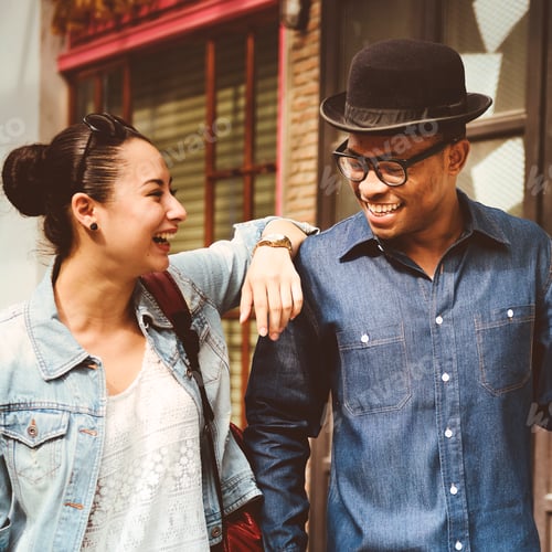 Preview: Couple Outdoors Happiness Lifestyle Togetherness Concept