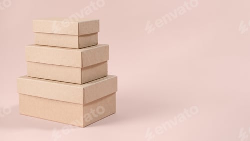 Preview: Cardboard boxes