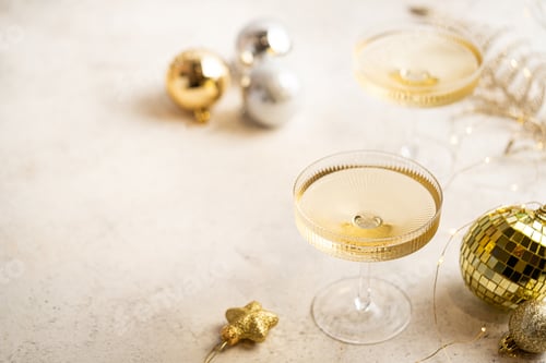 Preview: Two champagne glasses